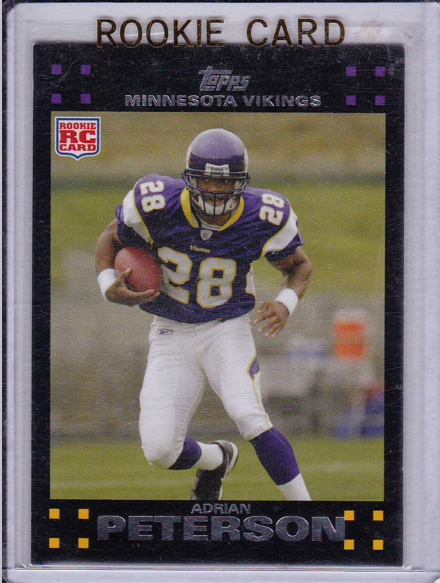 Adrian Peterson Topps Rookie Card